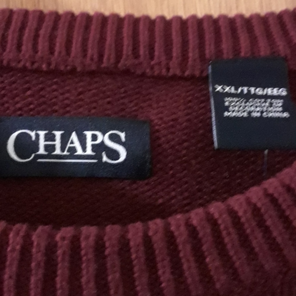 Brand new Chaps RL sweater for men